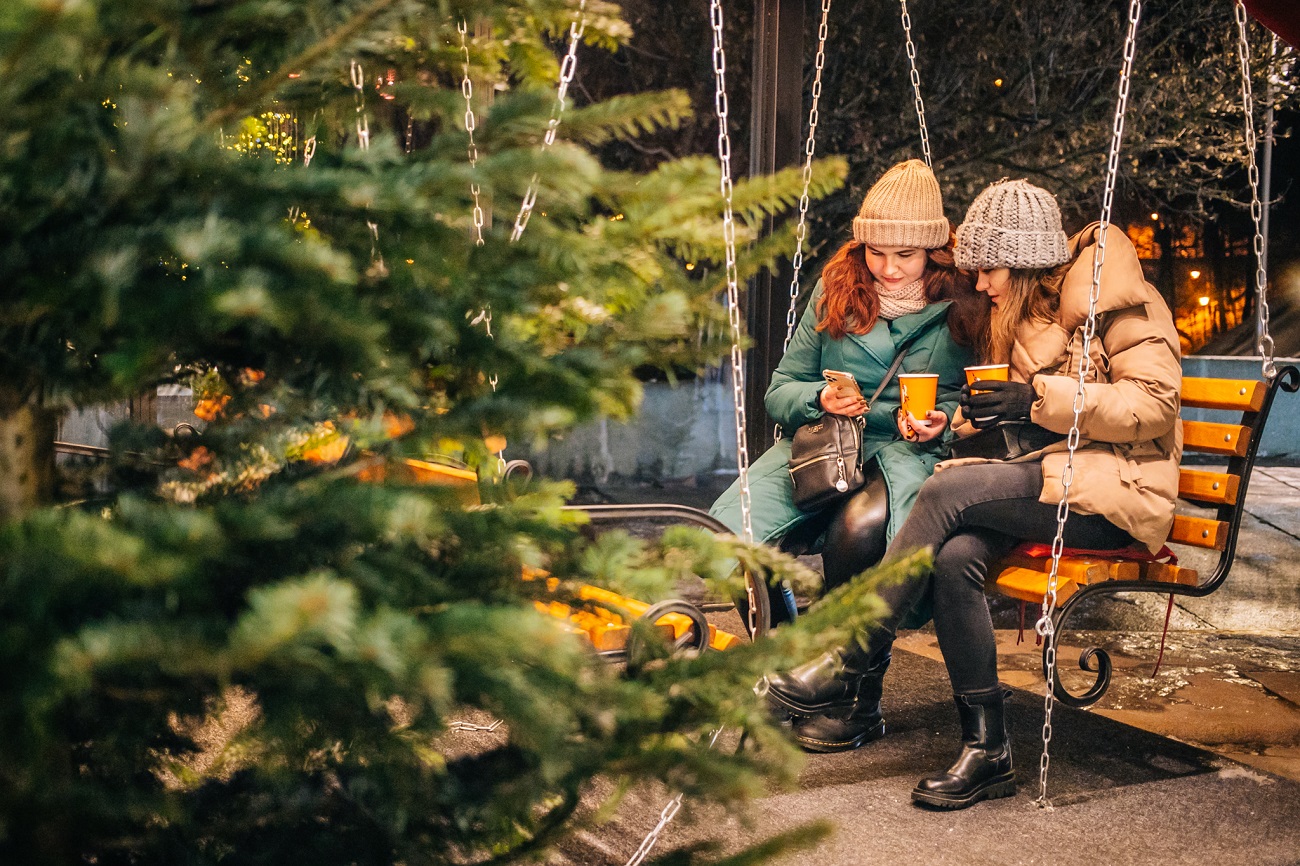 У центрі Києва з'явилася нова новорічна локація: як вона виглядає (фото)